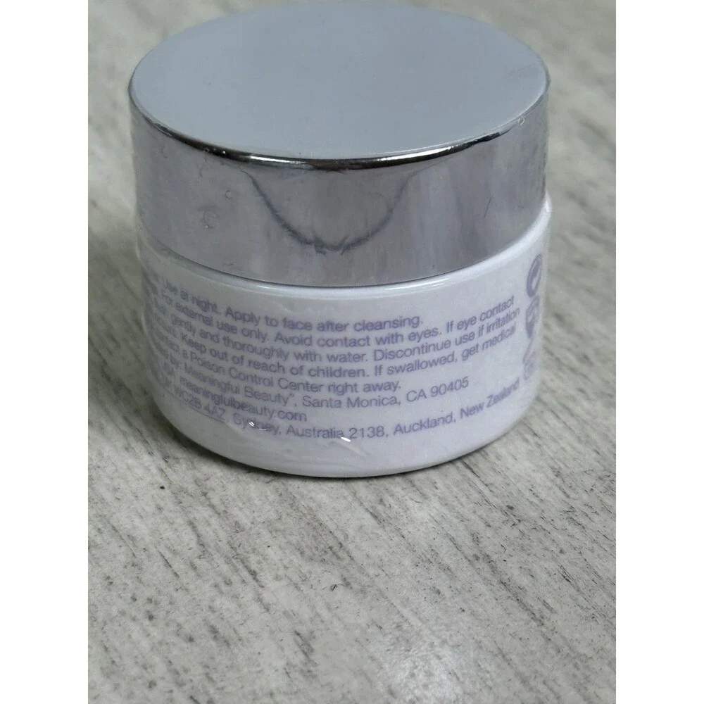 Meaningful Beauty 3 Pc Skincare Set Lifting Eye Cream Night Creme Eye Mask New